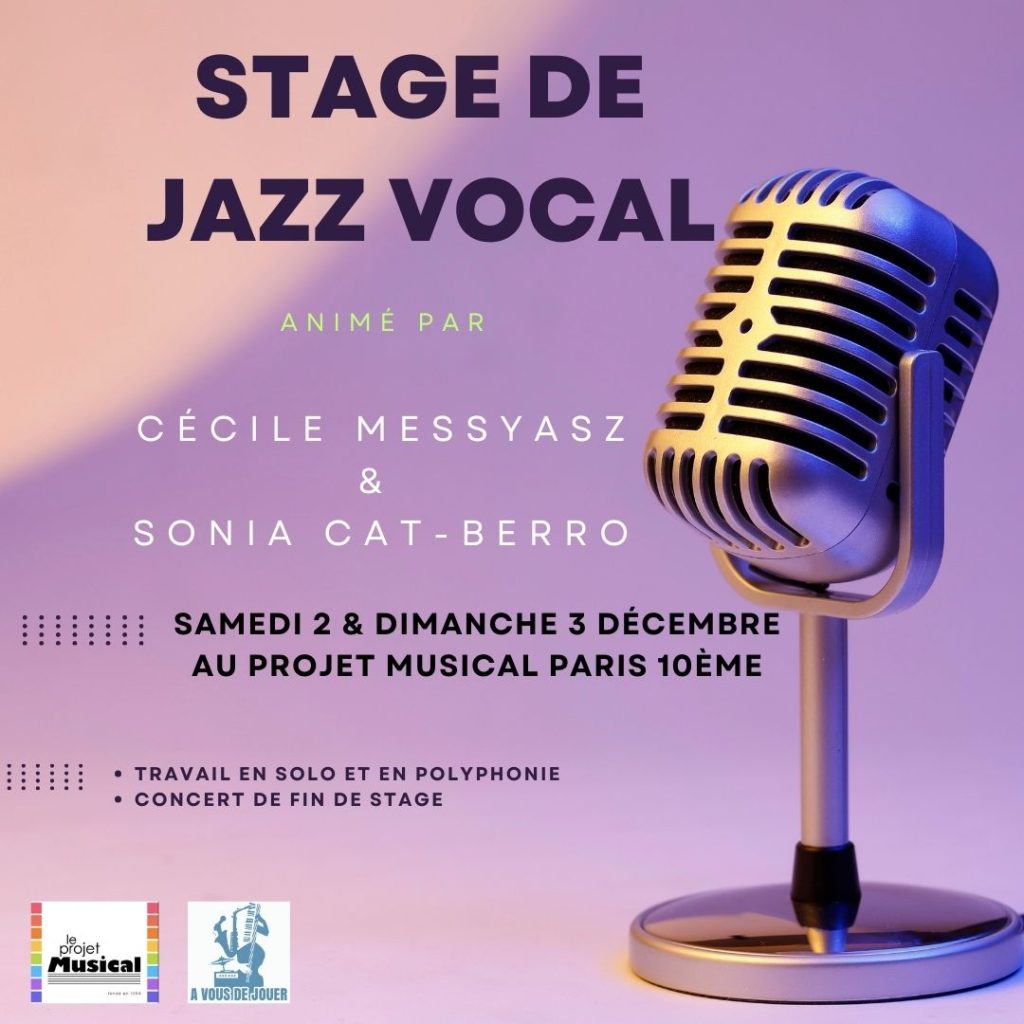 Stage de Jazz vocal